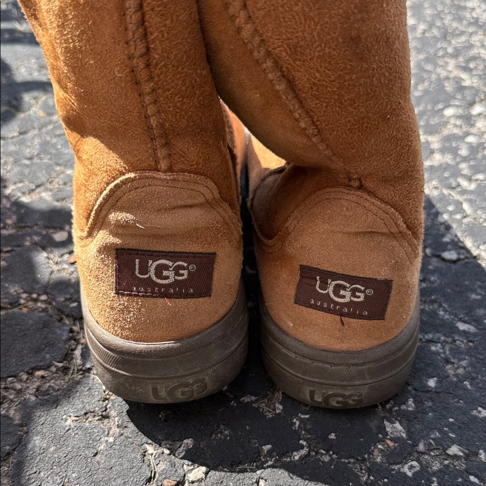 UGG Tan Suede Boots